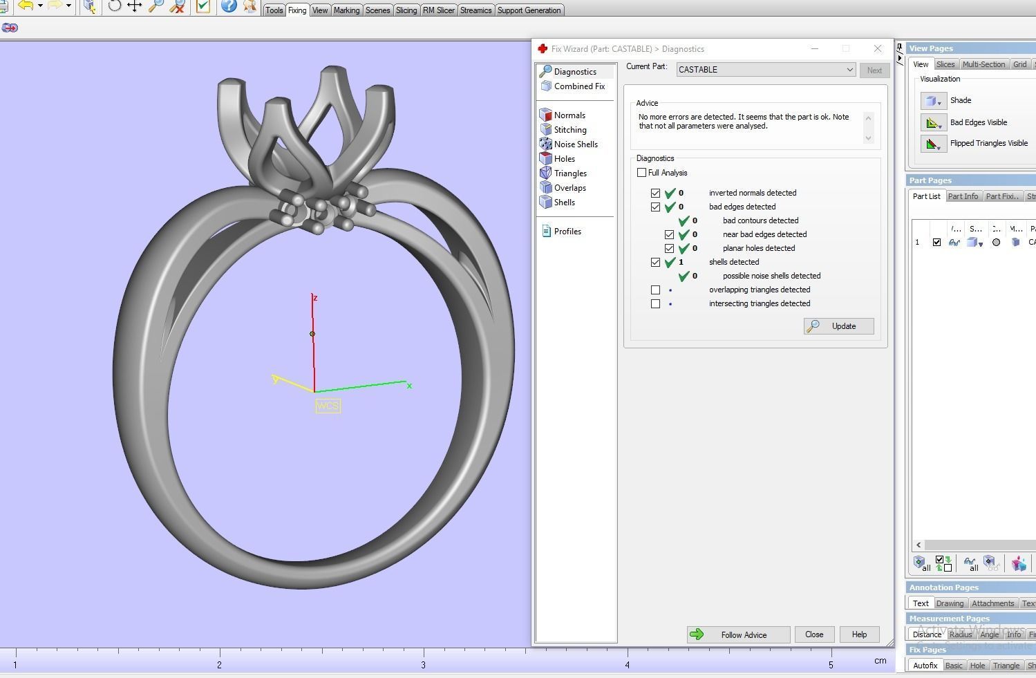 Engagement Ring  STL File Format ready For 3D Printing - CC58 3D print model_7