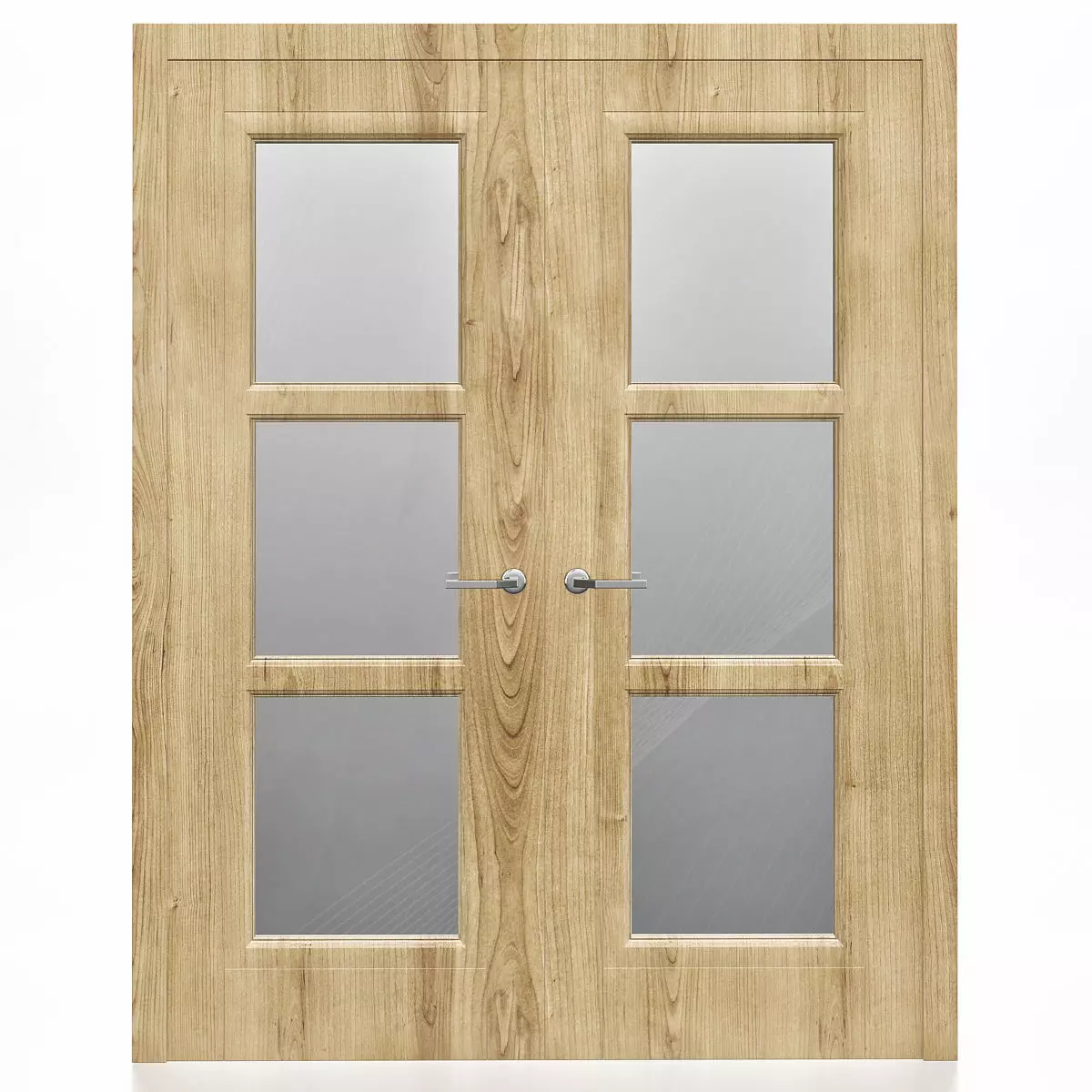 Interior Doors 3d model  Low-poly 3D model_0