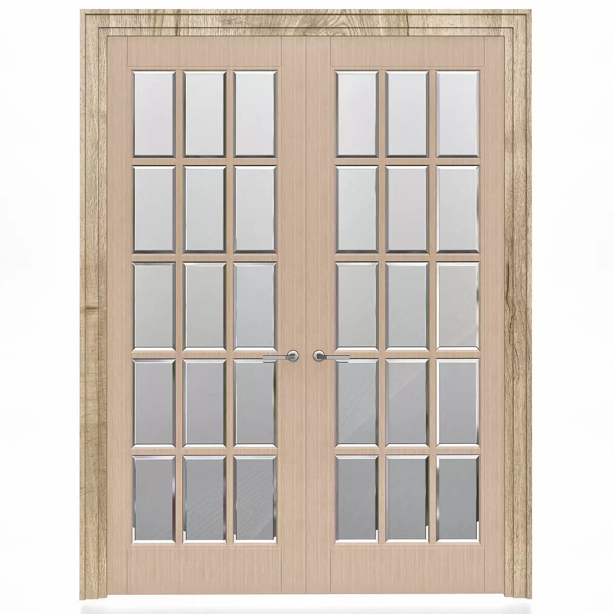 Interior Doors 3d model Low-poly 3D model_0
