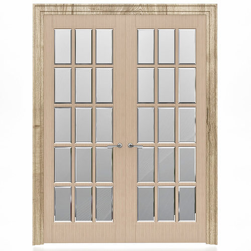 Interior Doors 3d model  Low-poly 3D model