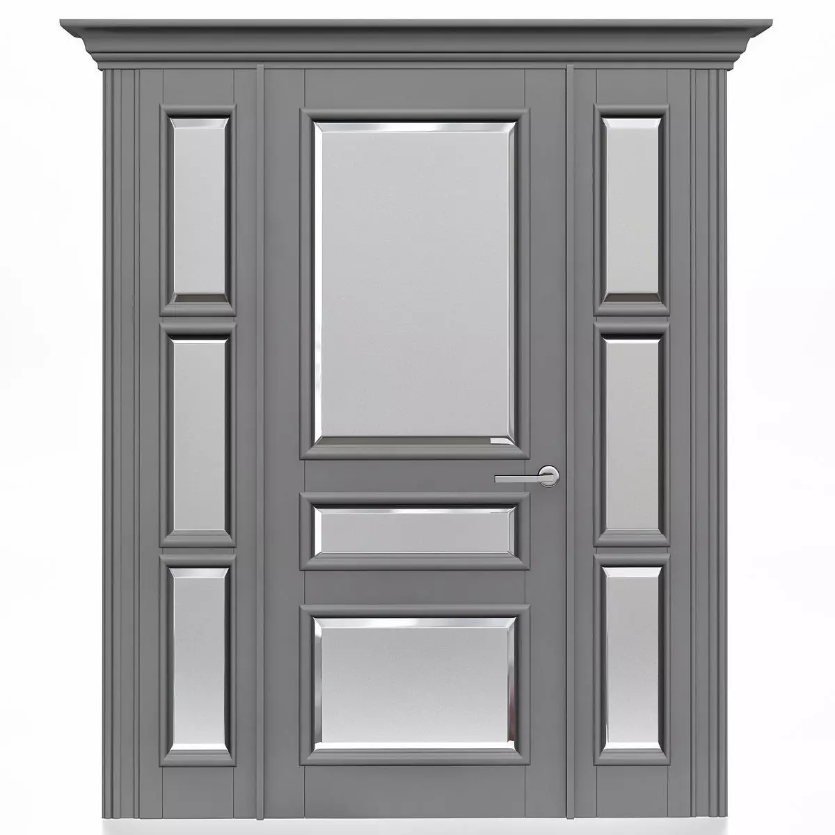 Interior Doors 3d model Low-poly 3D model