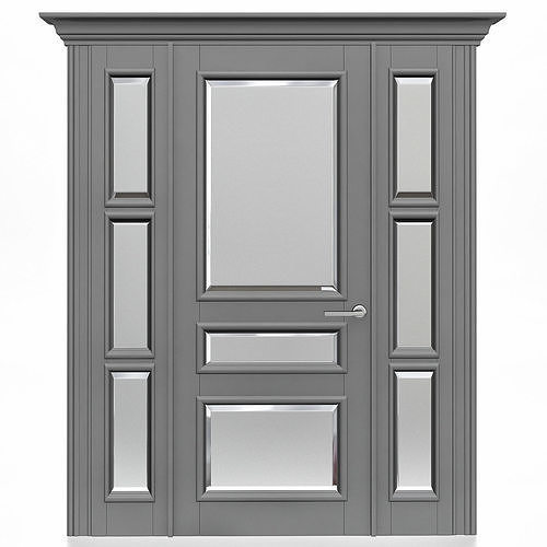 Interior Doors 3d model Low-poly 3D model