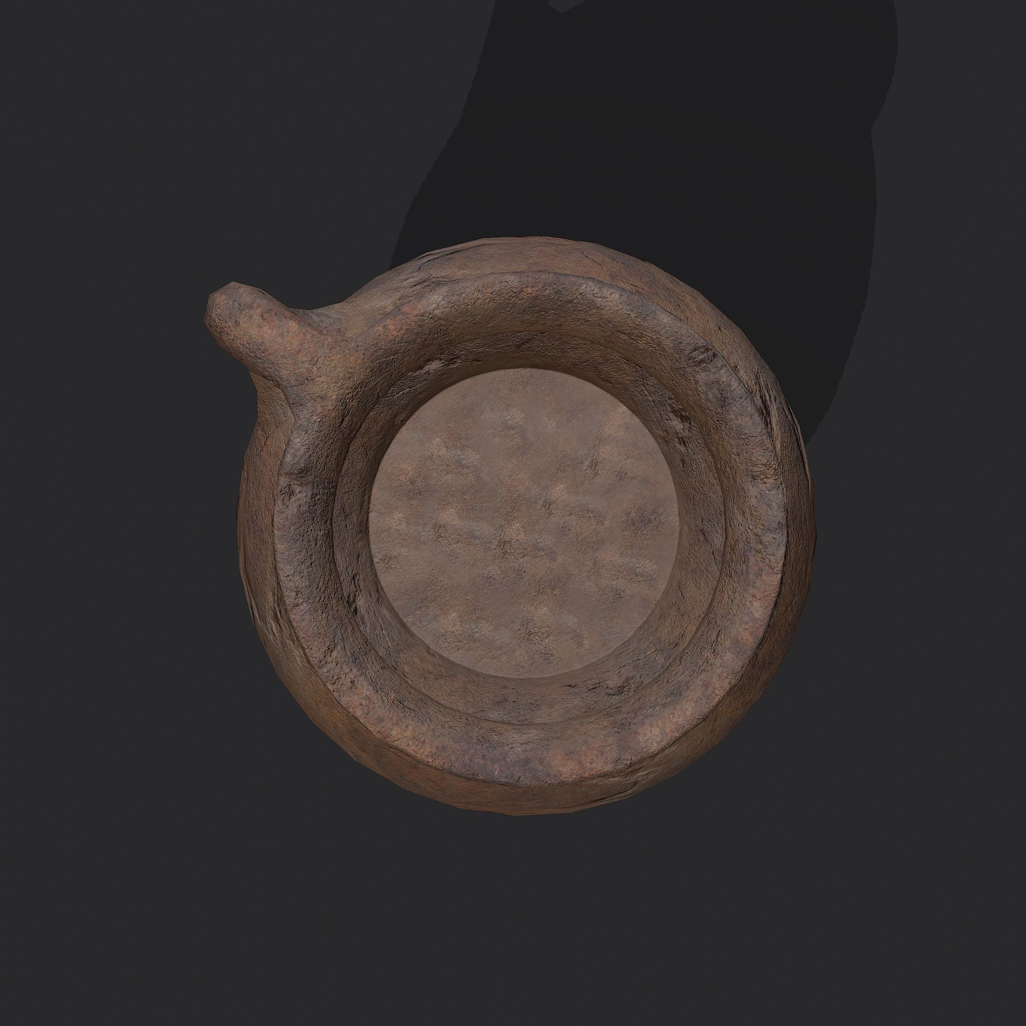 Medieval Chamber Pot Free low-poly 3D model_16