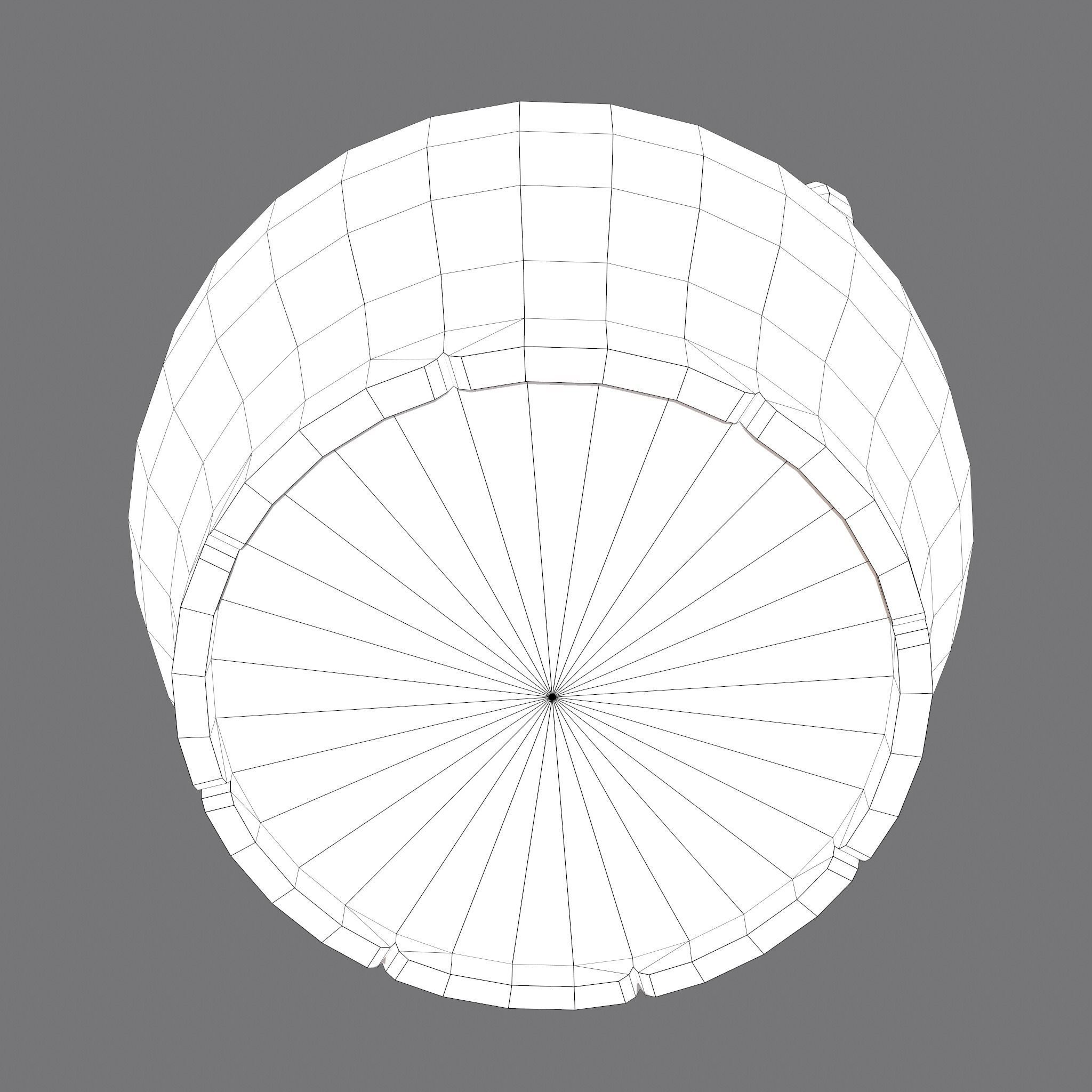 Medieval Chamber Pot Free low-poly 3D model_36