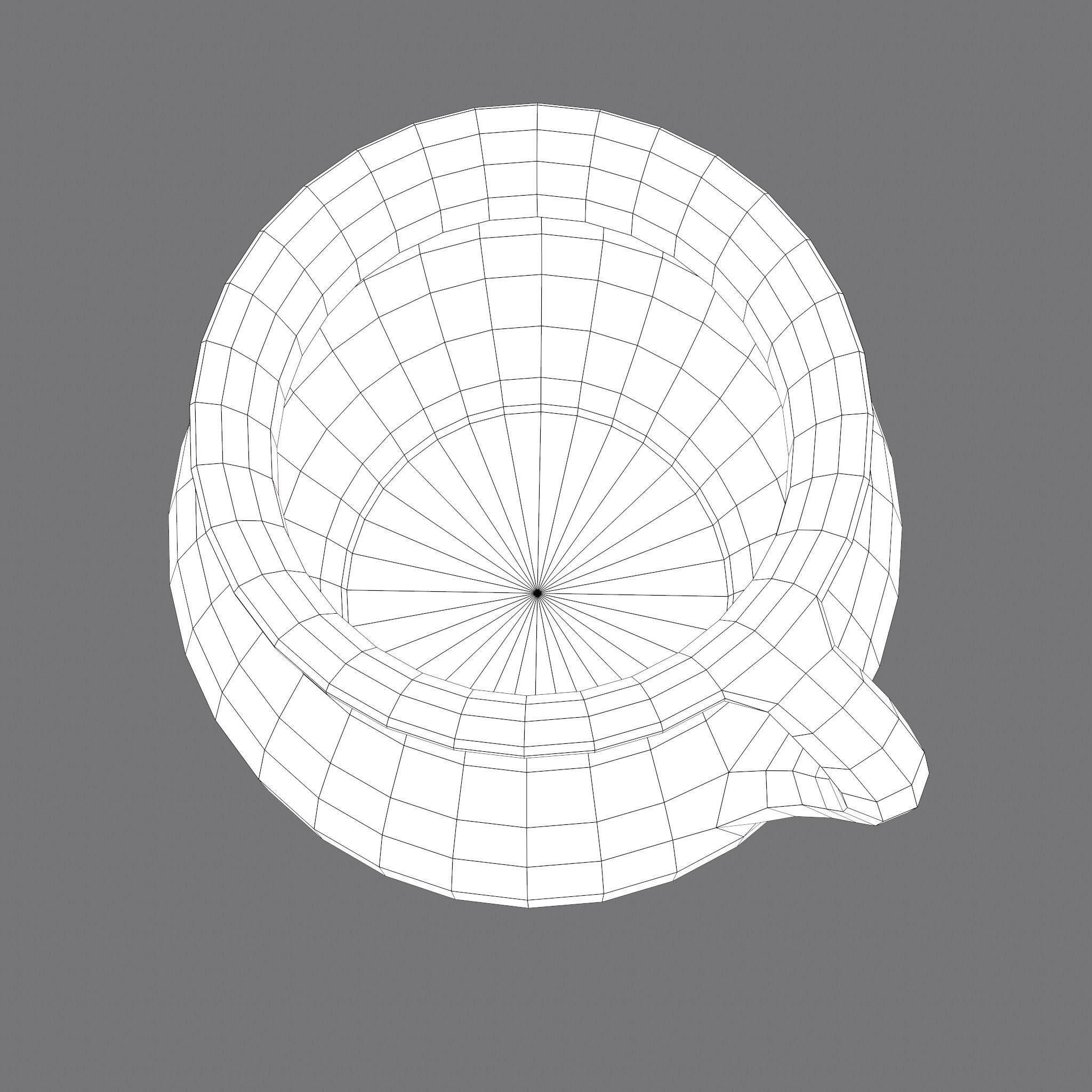 Medieval Chamber Pot Free low-poly 3D model_35