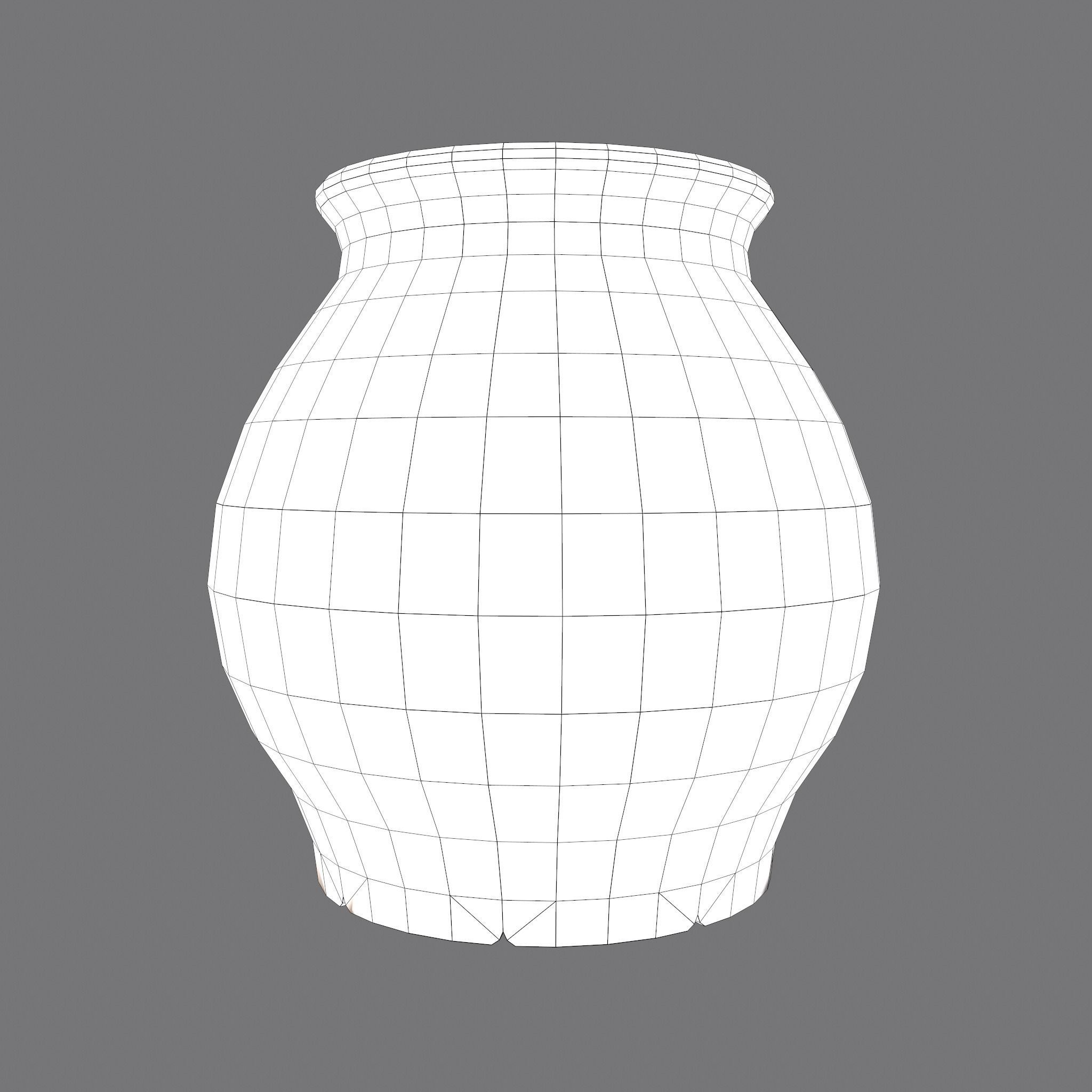 Medieval Chamber Pot Free low-poly 3D model_27