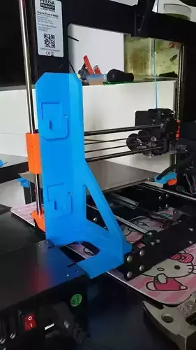 Prusa MK3S Enclosure Frame Support and PSU Mount 3D print model