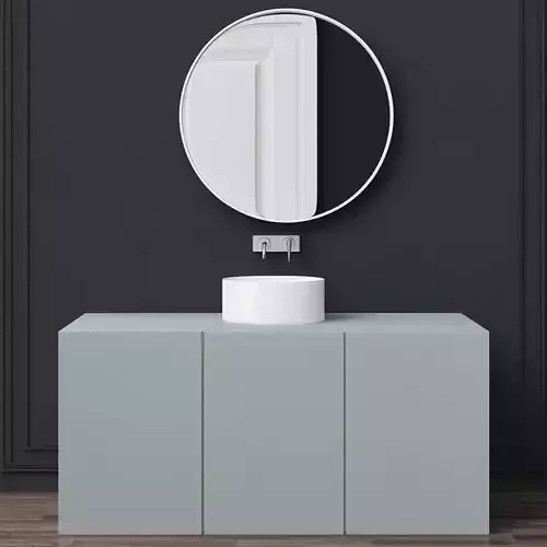 Washbasins Furniture 3d model Low-poly 3D model