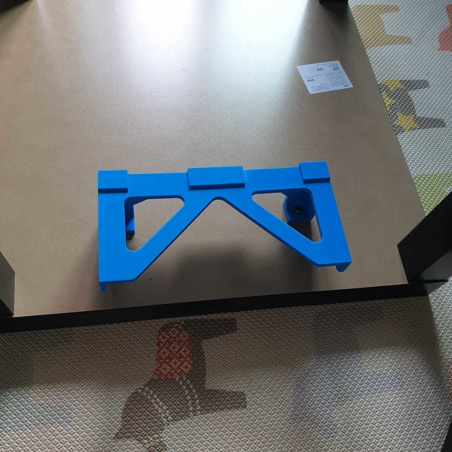 Prusa MK3S PSU Under Table Mount Holder 3D print model_2