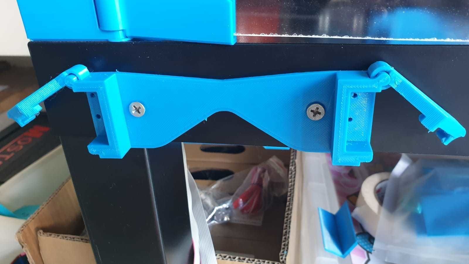Prusa Enclosure MK3S Print Controller Mount Control Bracket  3D print model_4