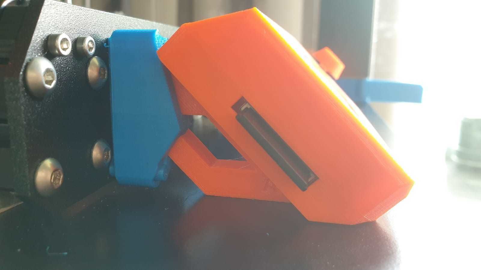 Prusa Enclosure MK3S Print Controller Mount Control Bracket  3D print model_3