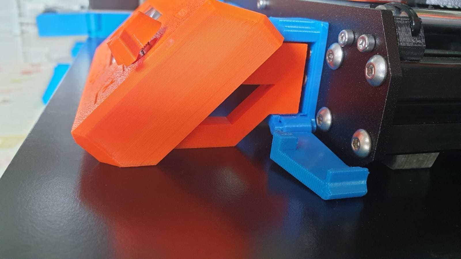 Prusa Enclosure MK3S Print Controller Mount Control Bracket  3D print model_2