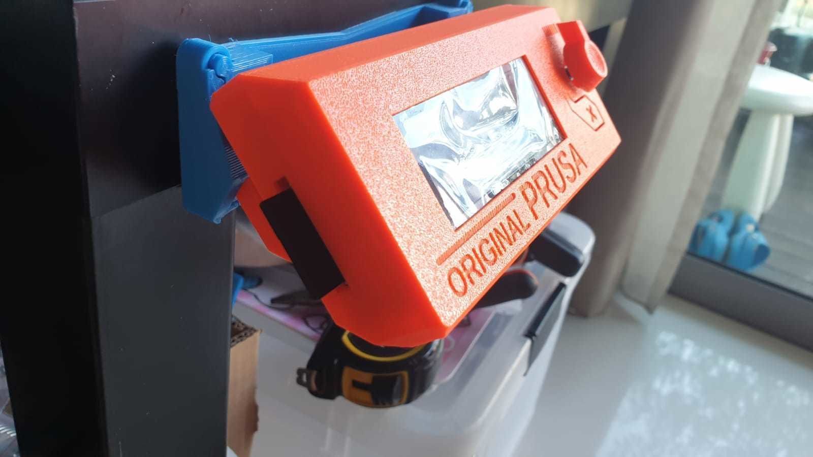 Prusa Enclosure MK3S Print Controller Mount Control Bracket  3D print model_6