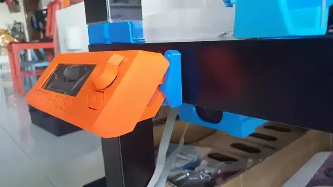 Prusa Enclosure MK3S Print Controller Mount Control Bracket  3D print model