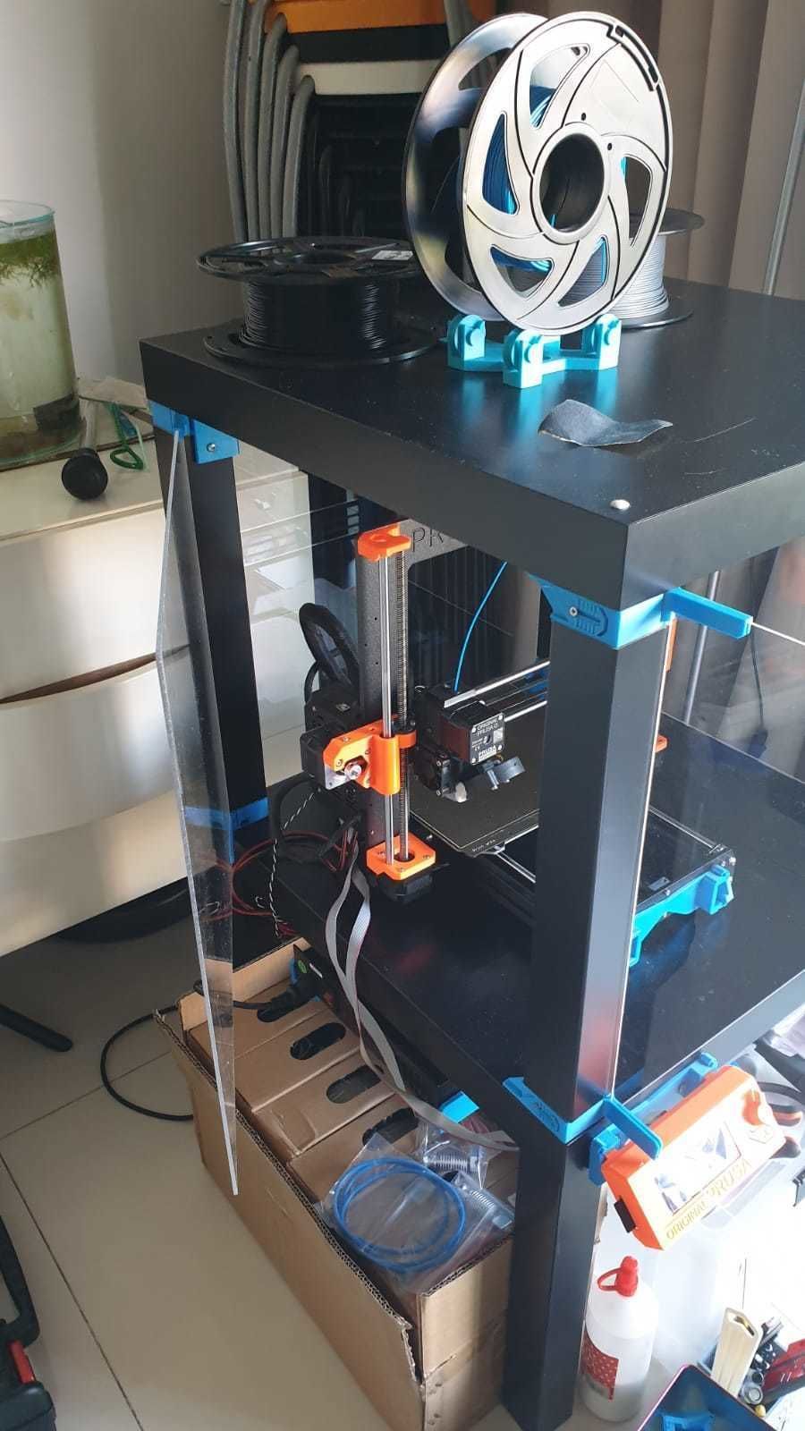 Prusa Lack Enclosure Remix Open Left and Right Doors Free 3D print model_4