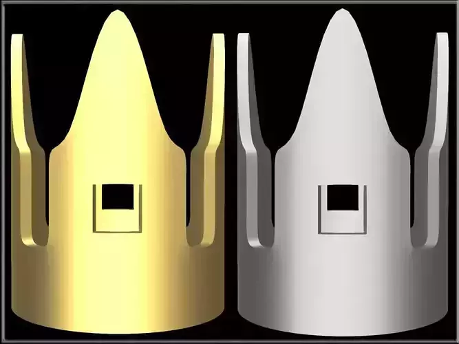 Simple Crown 02 - Hollow Square