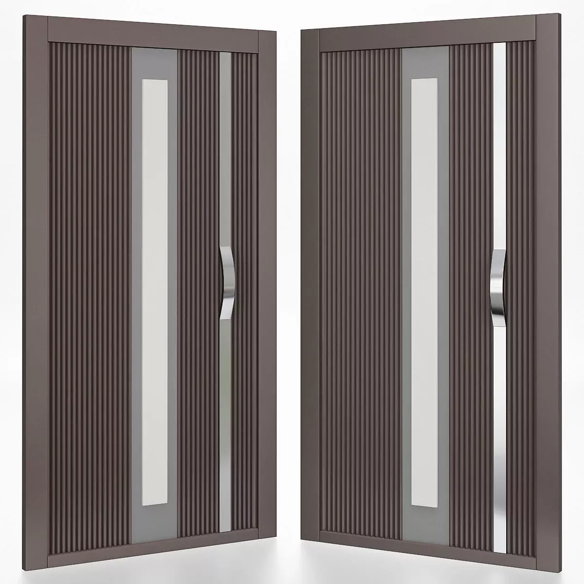 Interior Doors 3d model Low-poly 3D model_0
