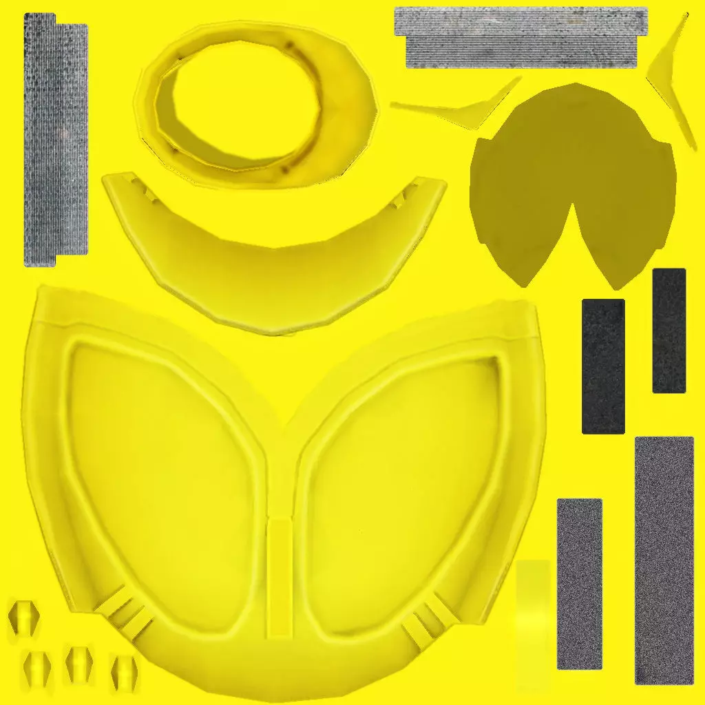 ConHelmet set of plastic parts Free 3D model
