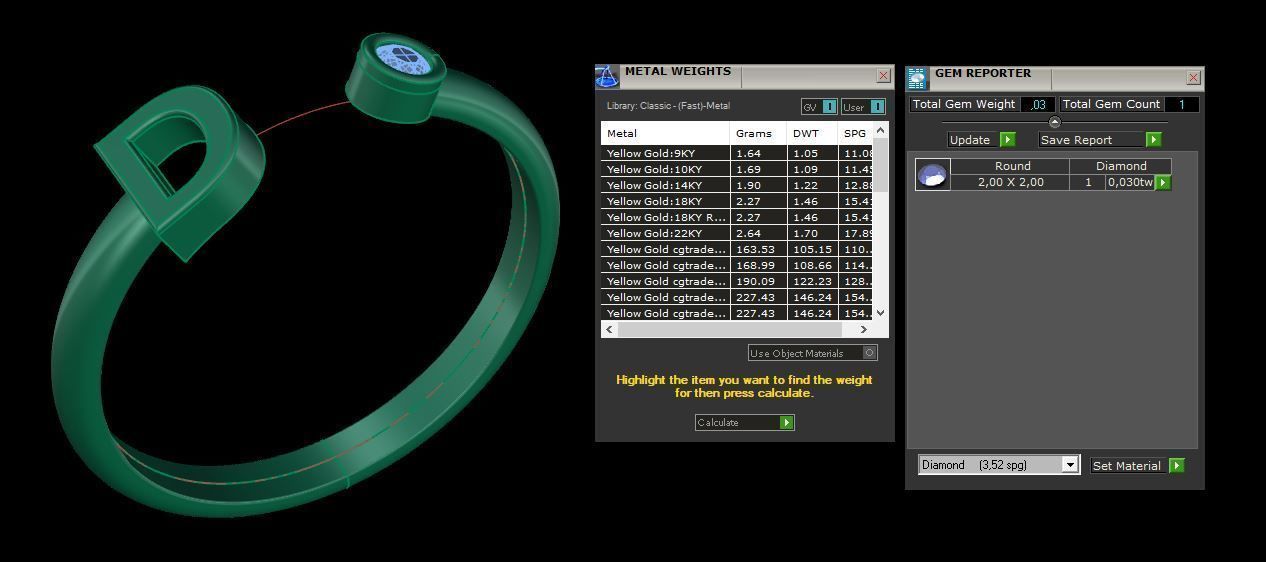 Ring 128 3D print model_10