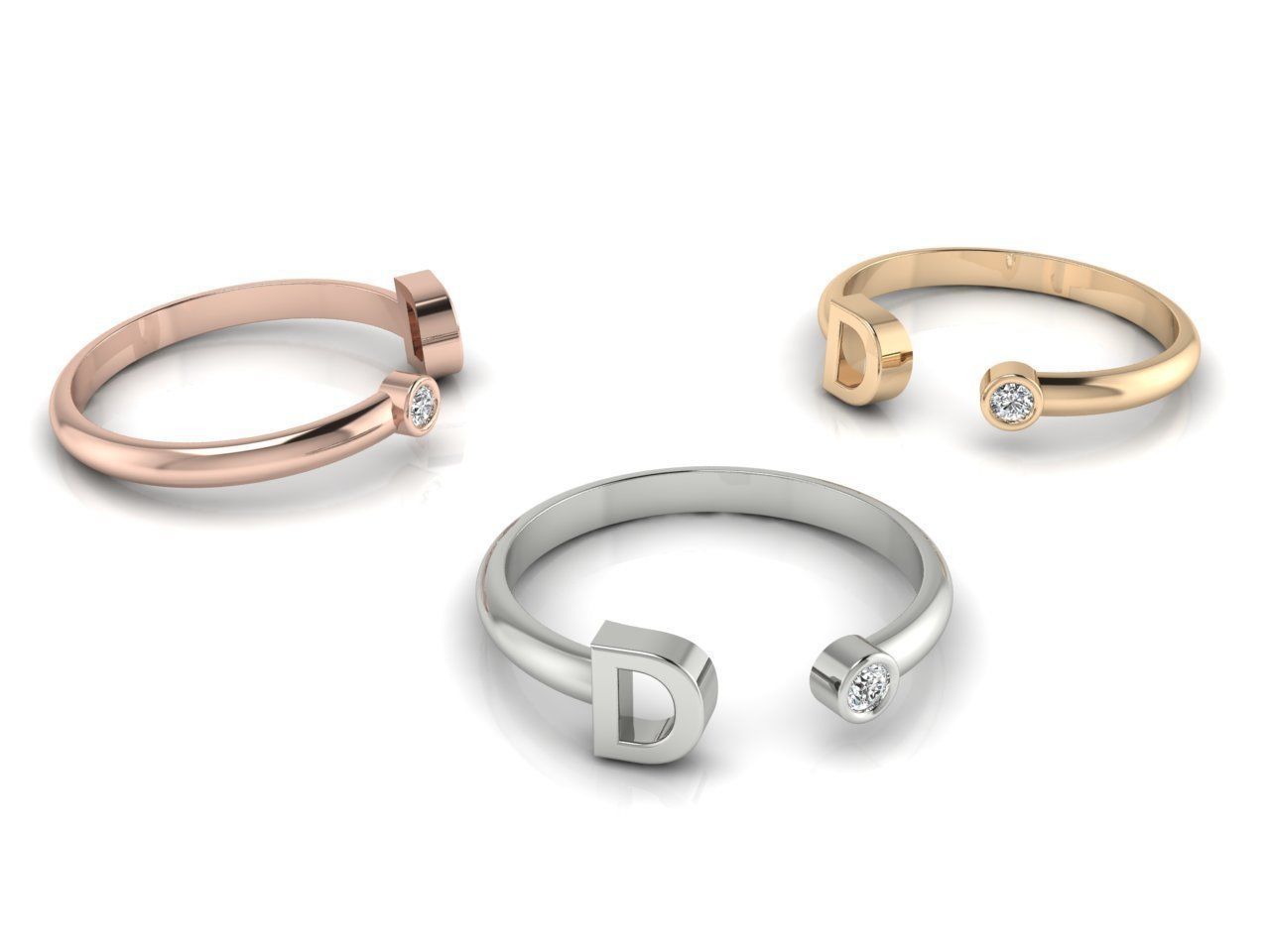 Ring 128 3D print model_5