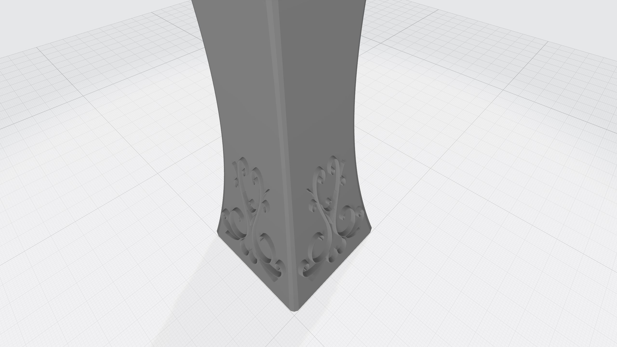 vase with ornament 3D print model_19