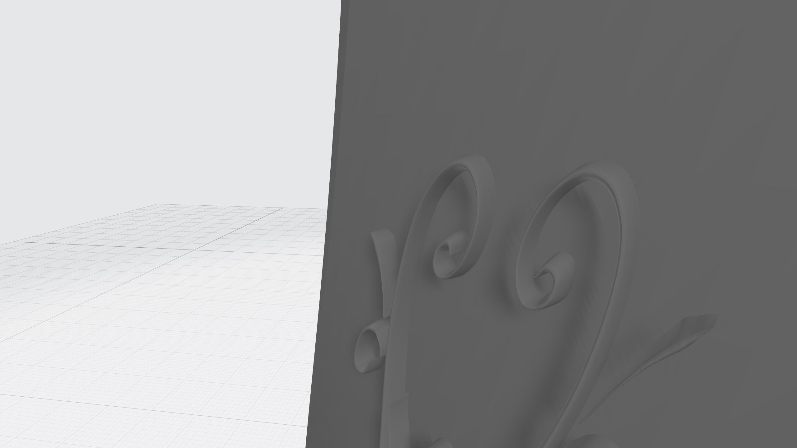 vase with ornament 3D print model_15