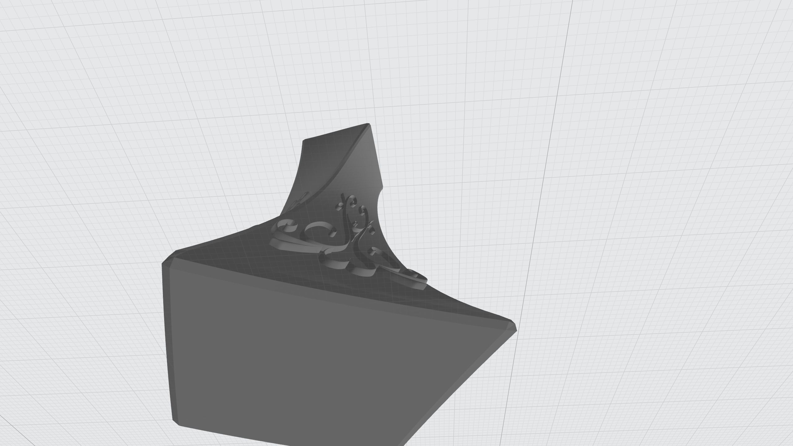 vase with ornament 3D print model_13