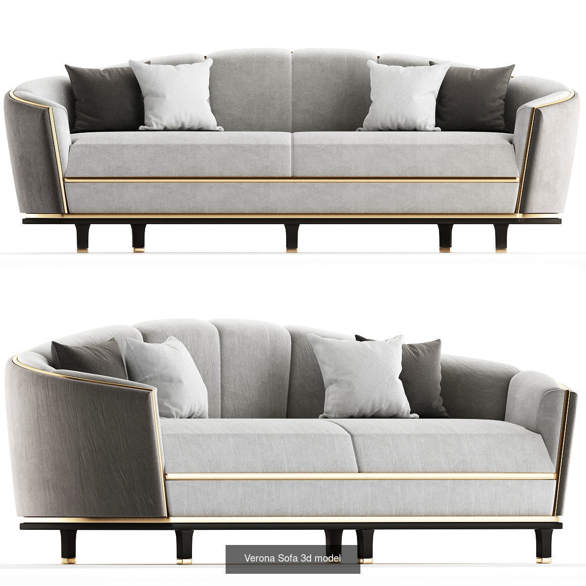 Sofas 3d models collection 10 pieces _7