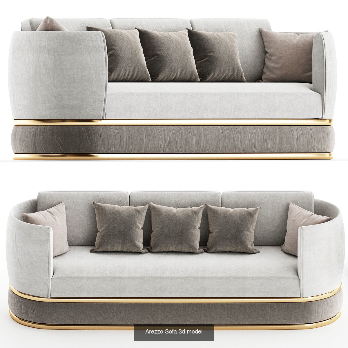 Sofas 3d models collection 10 pieces _4