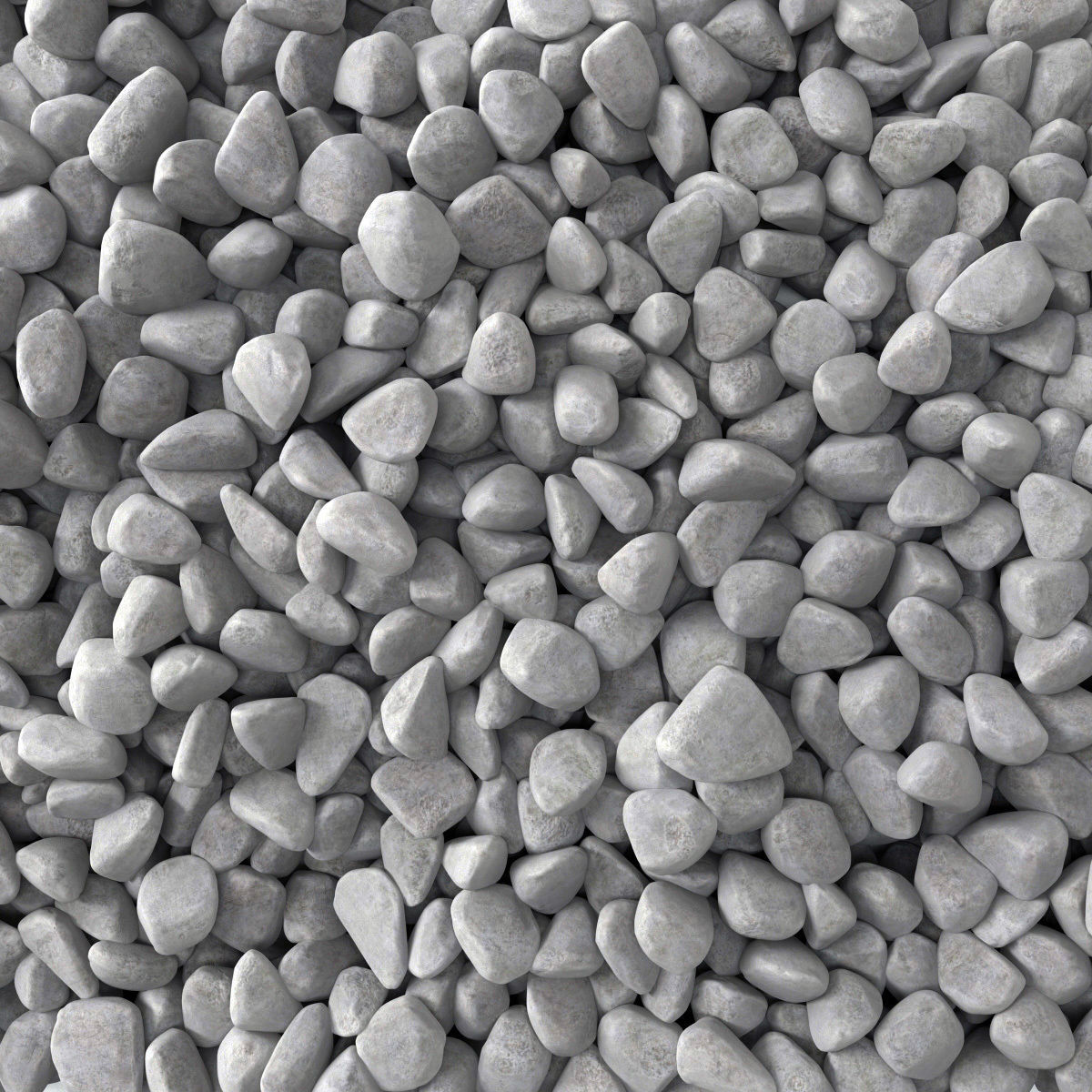 Pebble splinter decor Big kit n1 3D model_1