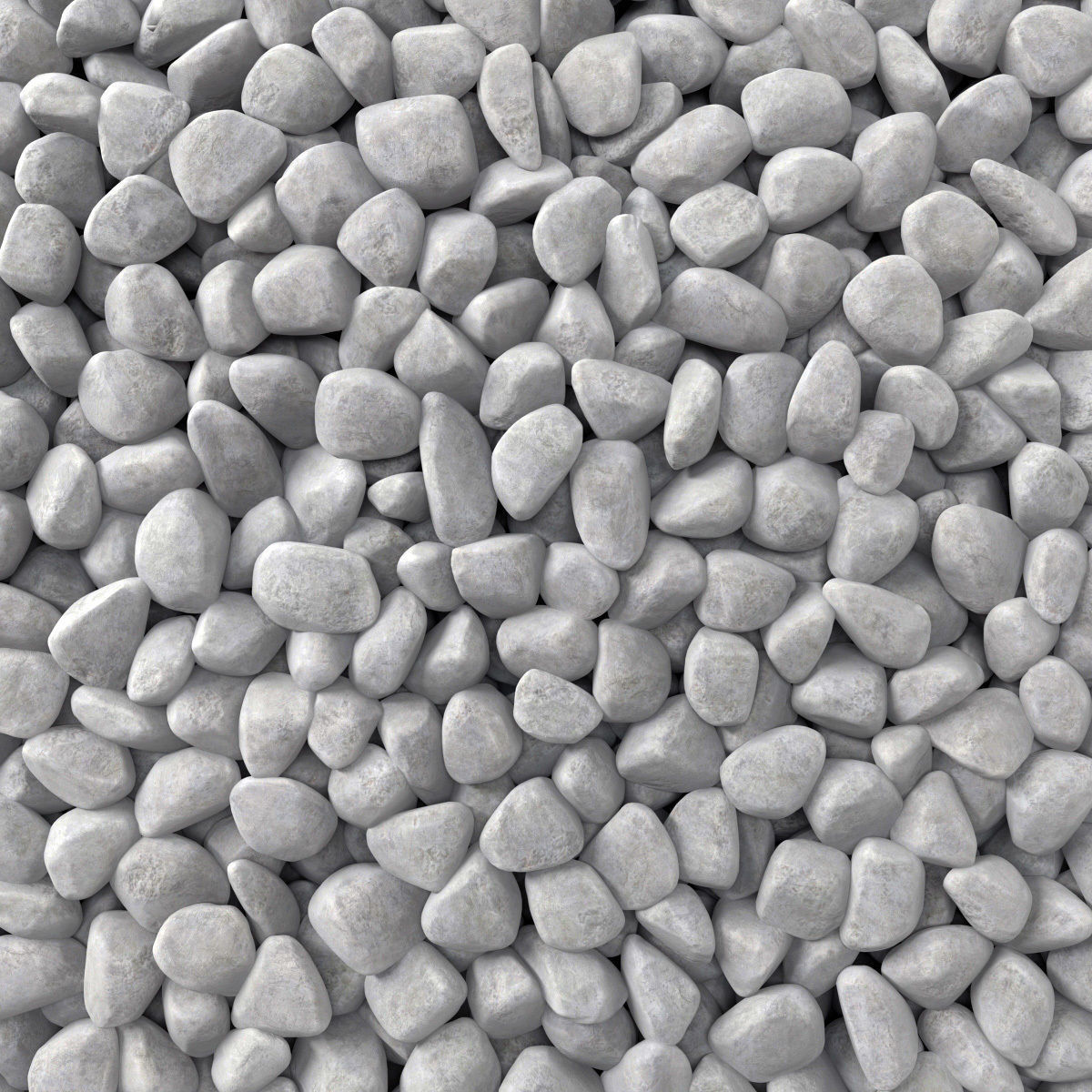 Pebble splinter decor Big kit n1 3D model_2