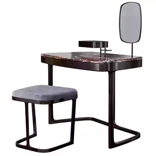 Toilet table Maskara coiffeuse Porada 3d model Low-poly 3D model
