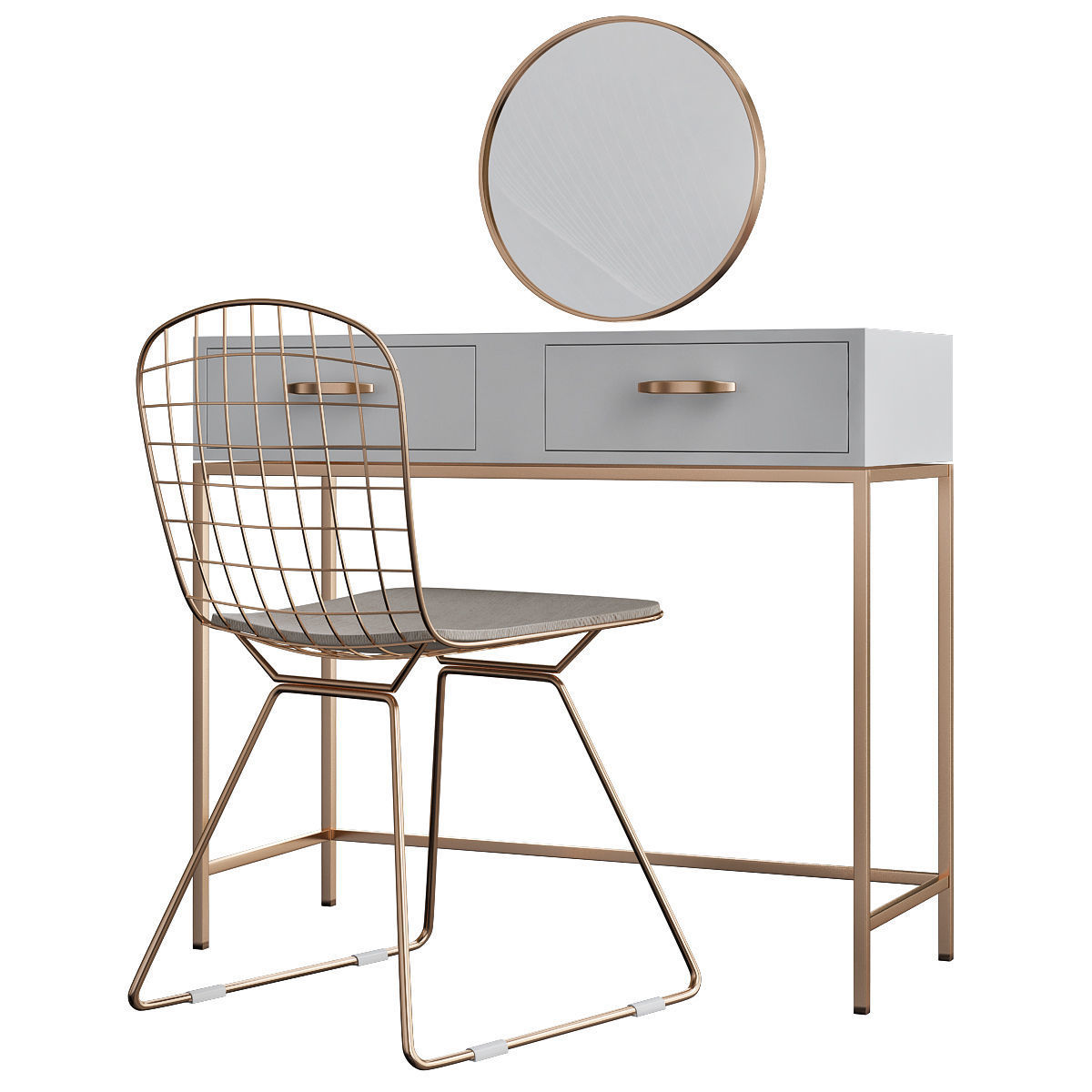 Toilet table 3d models collection 10 pieces _8