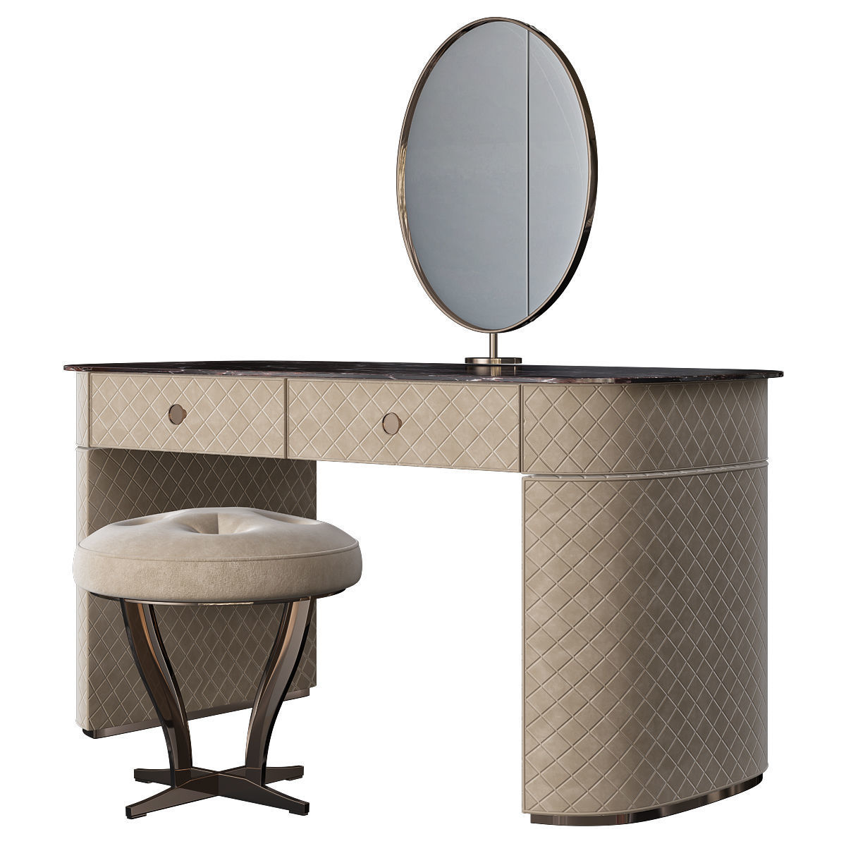 Toilet table 3d models collection 10 pieces _2