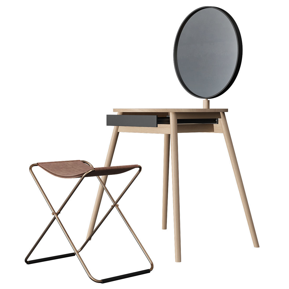 Toilet table 3d models collection 10 pieces _16