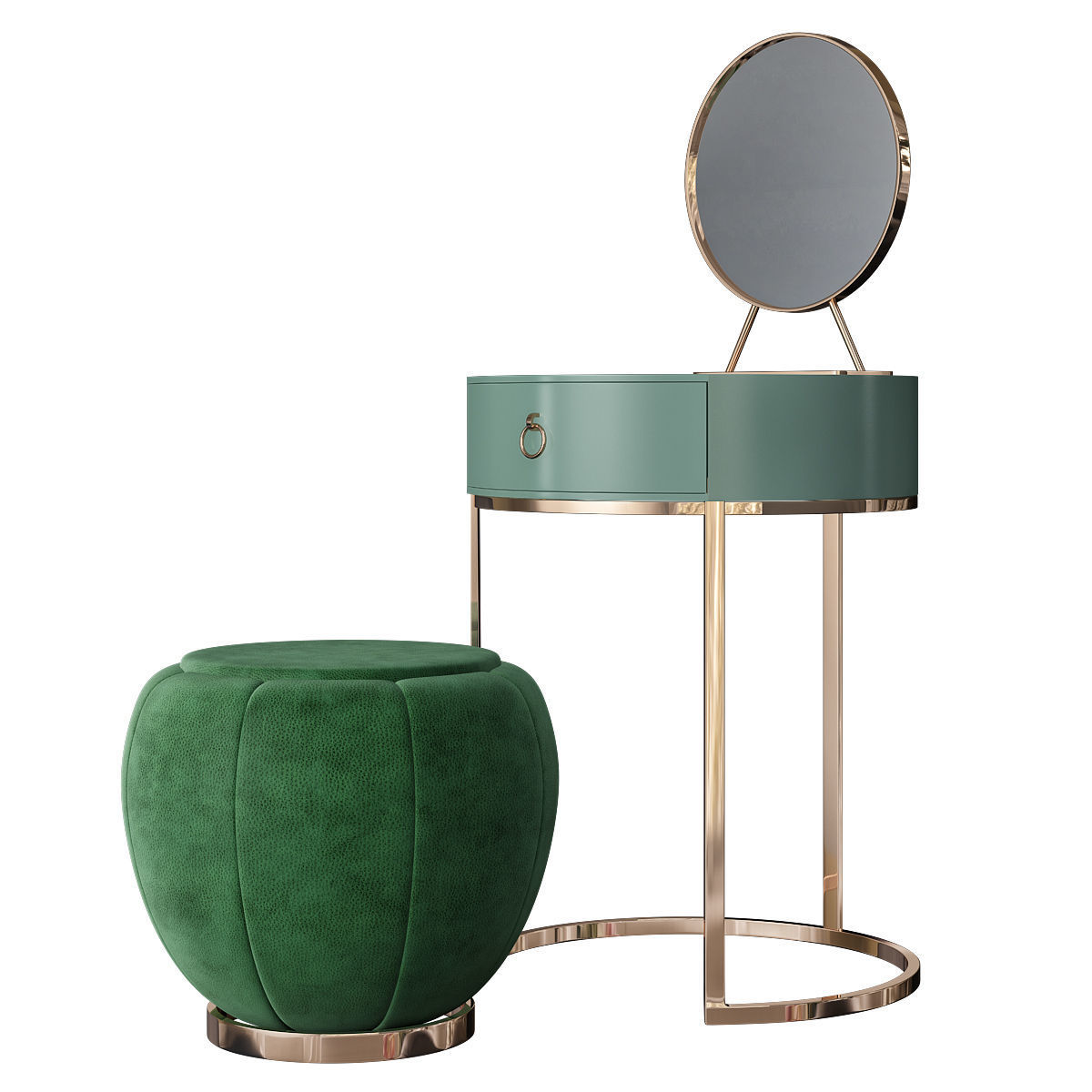 Toilet table 3d models collection 10 pieces _6