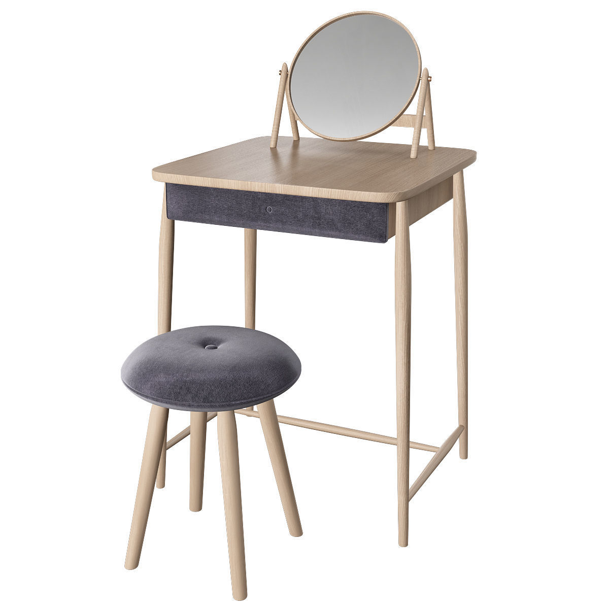 Toilet table 3d models collection 10 pieces _10