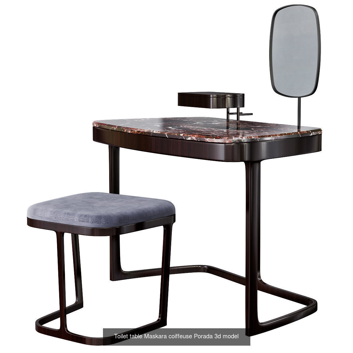 Toilet table 3d models collection 10 pieces _7