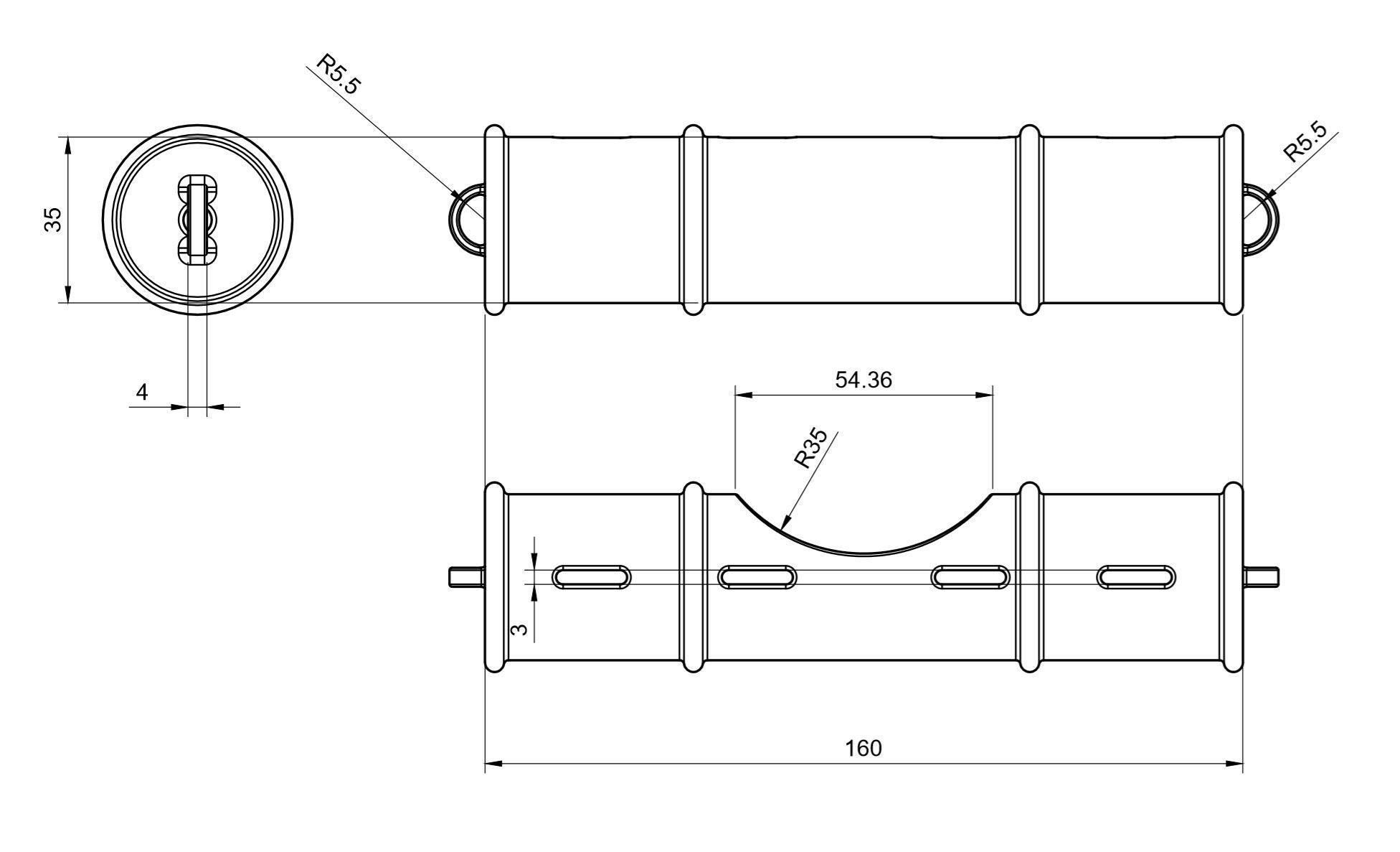 Demon Slayer kimetuno yaiba Nezuko bamboo mask 3D print model_2