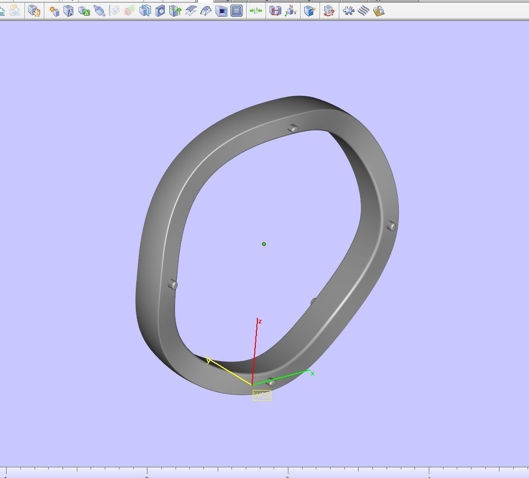 Wedding Band Ring For Men STL File ready For 3D Printing - CC78M 3D print model_7
