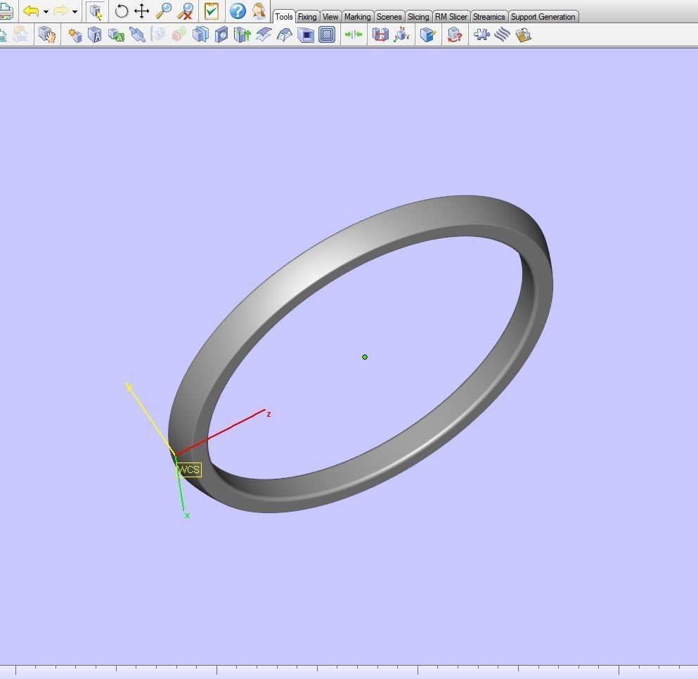 Wedding Band Ring For Men STL File ready For 3D Printing - CC78M 3D print model_9