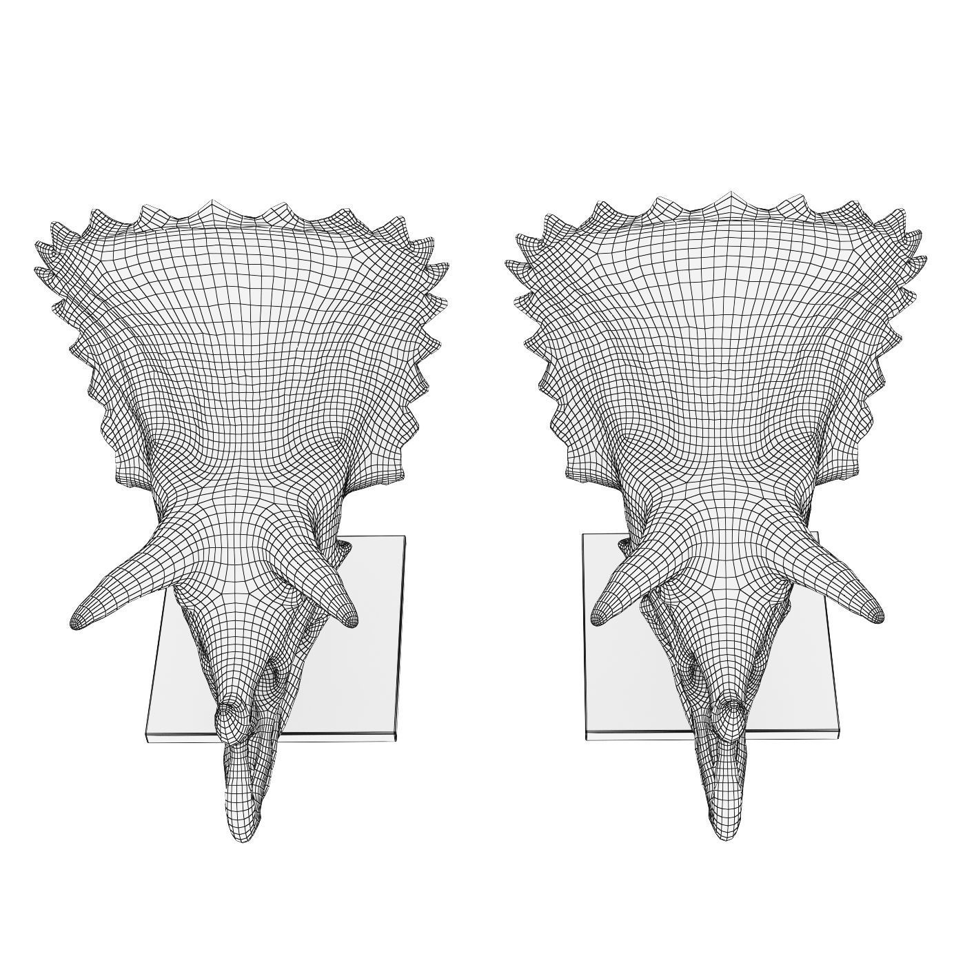 Triceratops skull 3D model_7