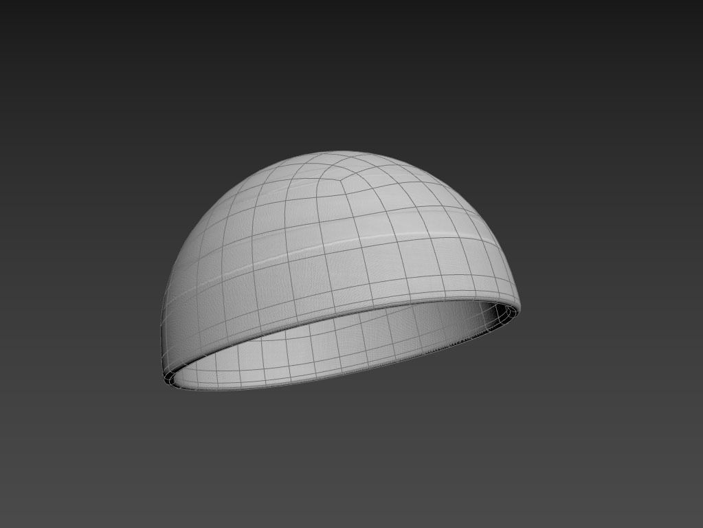 Bandage Head Wrap 3D model_15