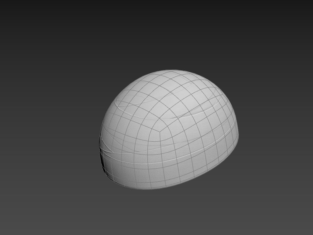 Bandage Head Wrap 3D model_17