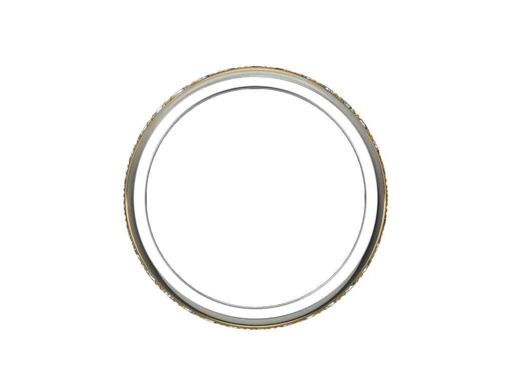 Wedding Set Bands For Marriage Engaged 3D Model -CC78MF 3D Model Collection_5