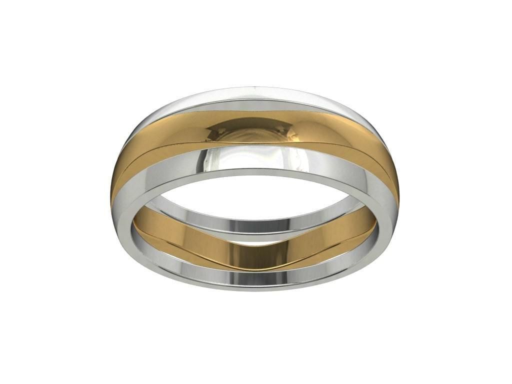 Wedding Set Bands For Marriage Engaged 3D Model -CC78MF 3D Model Collection_20