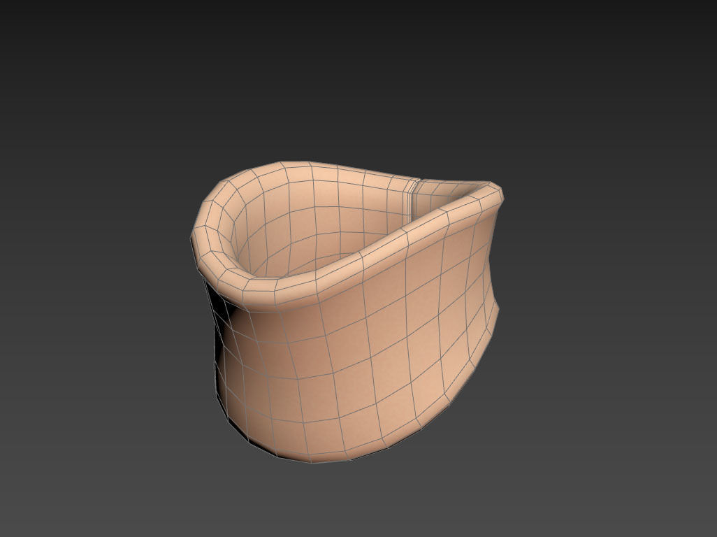 Soft Collar 3D model_13