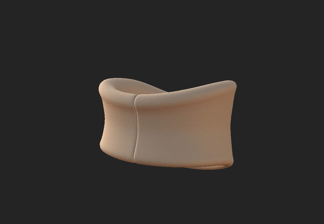 Soft Collar 3D model_11