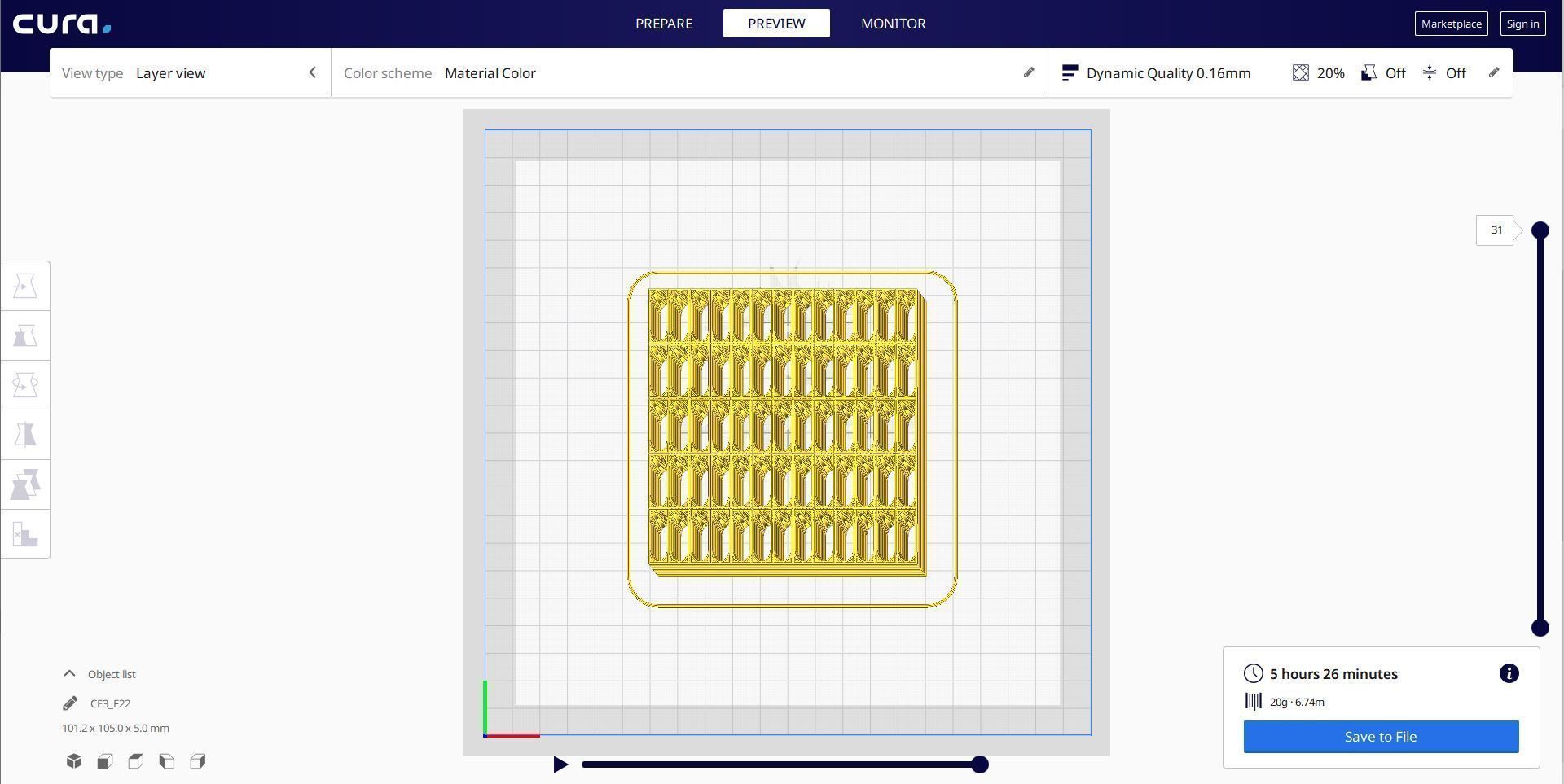 FACADE 22 3D print model_2