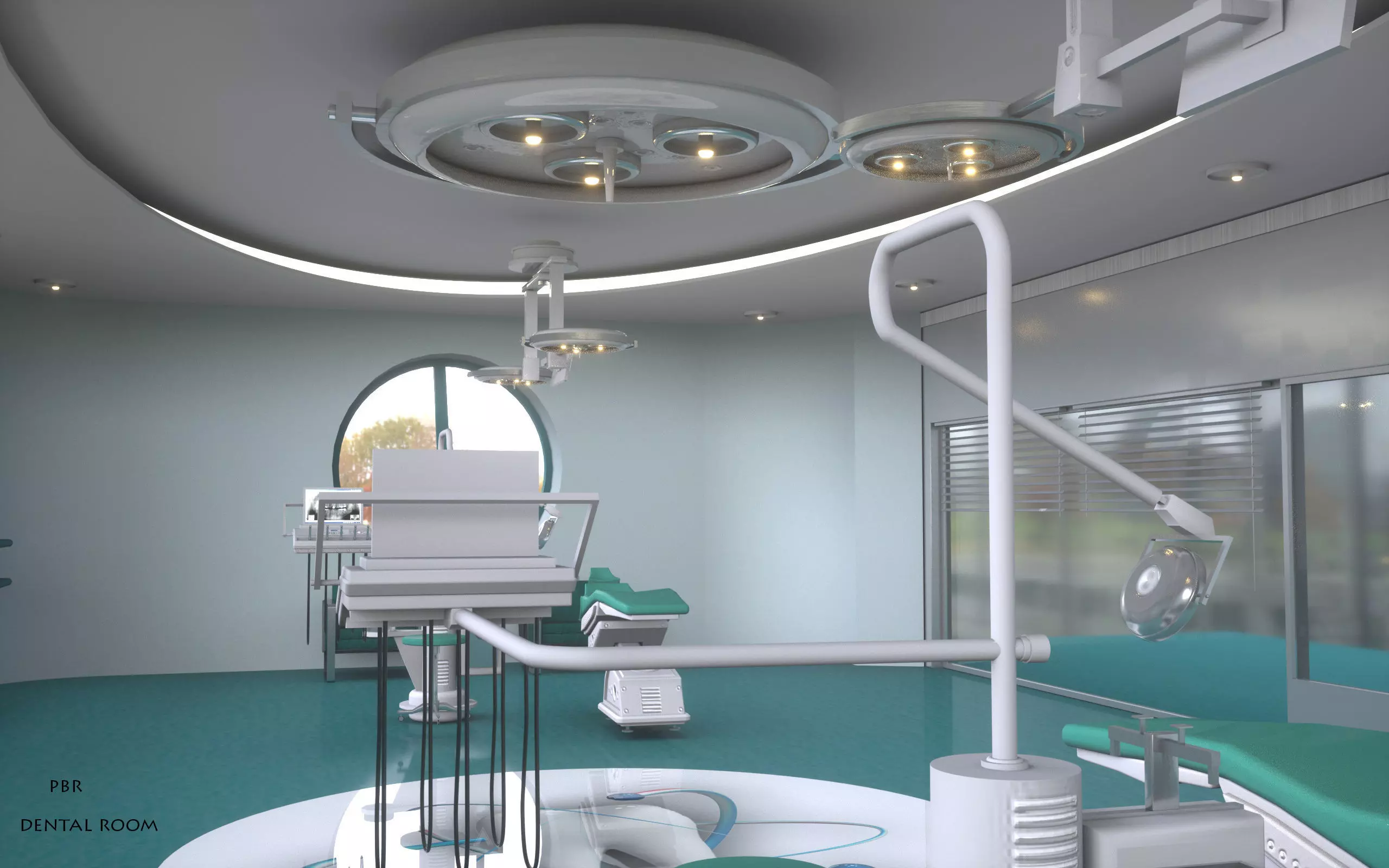 Dental room 3D model